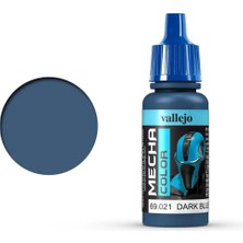 Vallejo 69021 18 Ml. Dark Blue, Mecha Color Serisi Model Boyası