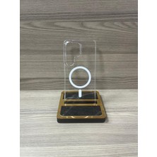 Mus10 Samsung Galaxy S26 Ultra Uyumlu Mika Sararmaz Kılıf Magsafe Kamera Çevresi Yükseltilmiş Koruyucu