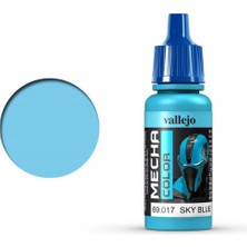 Vallejo 69017 18 Ml. Sky Blue, Mecha Color Serisi Model Boyası