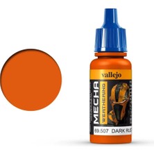 Vallejo 69507 18 Ml. Dark Rust Wash, Mecha Color Serisi Model Boyası