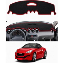 E-BİZ Peugeot - Rcz (2010-2015) Uyumlu Torpido Koruma Kılıfı - Kırmızı Şeritli
