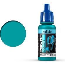 Vallejo 69023 18 Ml. Turquoise, Mecha Color Serisi Model Boyası