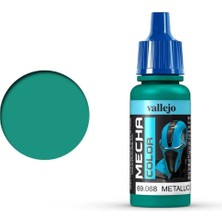 Vallejo 69068 18 Ml. Metallic Green, Mecha Color Serisi Model Boyası