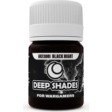 Ak Interactive Ak 13001 Deep Shade 30ML. Black Night