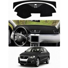 E-BİZ Volkswagen - Passat B6 (2005-2010) Uyumlu Torpido Koruma Kılıfı - Siyah Şeritli
