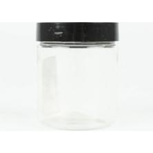 Hobbytime 773 Şeffaf Pet Kavanoz, 100 Ml. Contalı Kapaklı