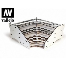 Vallejo 26008 Masa Üstü Ahşap Boya Standı, Köşe Modülü