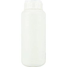 Hobbytime 768 Beyaz Plastik Şişe, 500 Ml. Contalı Kapaklı, Beyaz