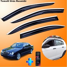 Friemats Mercedes E200 Mügen Cam Rüzgarlığı Abs Nikelajlı Cam Rüzgarlığı 1996-2002 4 Lü + Ebrayn 150 ml Koku