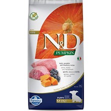 Die Grup Pet Foods N&d Pumpkin Kuru Köpek Maması, Tahılsız, Kuzu ve Yabanmersinli, Yavru Köpek Mini, 7 kg