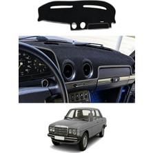 E-BİZ Mercedes-Benz - W123 (1975-1985) Uyumlu Torpido Koruma Kılıfı - Gri Şeritli