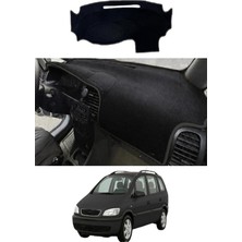 E-BİZ Opel - Zafira A (1999-2005) Uyumlu Torpido Koruma Kılıfı - Siyah Şeritli