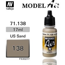 Vallejo 71138 18 Ml. Us Arena, Model Air Serisi Model Boyası