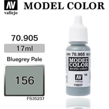 Vallejo 70905 18 Ml. (156) Blue Grey Pale-Matt, Model Color Serisi Model Boyası