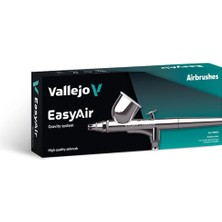 Vallejo 90003 EasyAir, Çift Hamleli (Double Action),  0.3 mm. İğneli, 9 ml. Hazneli, Boya Tabancası