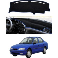 E-BİZ Ford - Mondeo (1993-1996) Uyumlu Torpido Koruma Kılıfı - Mavi Şeritli