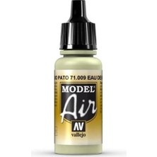 Vallejo 71009 18 Ml. Eau De Nil (D.e.green), Model Air Serisi Model Boyası