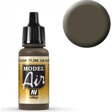 Vallejo 71286 18 Ml. Uja Olive Green, Model Air Serisi Model Boyası