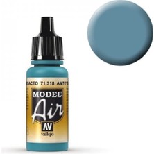 Vallejo 71318 18 Ml. Amt-7 Greyish Blue, Model Air Serisi Model Boyası