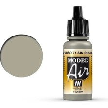 Vallejo 71344 18 Ml. Rus. Af Grey Protec. Coat, Model Air Serisi Model Boyası