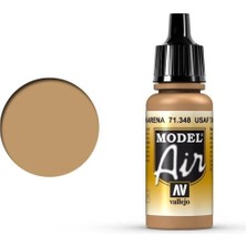 Vallejo 71348 18 Ml. Usaf Tan, Model Air Serisi Model Boyası