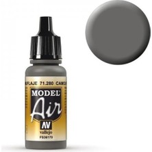 Vallejo 71280 18 Ml. Camouflage Gray, Model Air Serisi Model Boyası