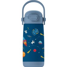 SipnJoy - SipSquad Plus Çocuk Su Termosu  | 480 ml - Star Explorer