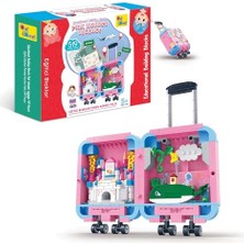 Die Grup Ogi Mogi Toys Eğitici Bloklar Pembe Valiz 519 Parça Yapı Seti