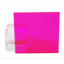 Midwest 70408 Şeffaf Pink Pvc Levha -0,23 Mm. -194 x 280 Mm.