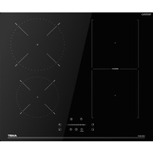 Teka - Ibf 64210 Ssm Bk Siyah Cam Indüksiyon Ocak - Flex Zone – Touch Control - 7400 W - 59 cm - 112520052