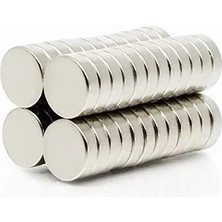 MarkEntegra 10X3 mm Yuvarlak Güçlü Neodyum Mıknatıs, 25 Adet