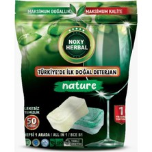 Noxy Herbal Bulaşık Makinesi Tableti 50 Yıkama Vegan Ürün Yerli Üretim