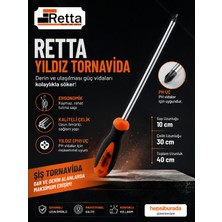 Retta Uzun Yıldız Tornavida RPY5300 - 30+10= 40 cm