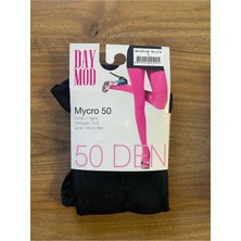 Daymod Mycro 50 Kilotlu Çorap (Siyah) Siyah 3 Adet
