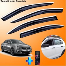 Friemats Peugeot 301 Mügen Cam Rüzgarlığı Abs Nikelajlı Cam Rüzgarlığı 2012-2020 4 Lü + Ebrayn 150 ml Koku