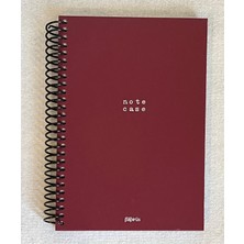 Colornote Papirüs Note Case Çizgisiz (Düz) Defter, Spiralli, Sert Kapaklı, 120 YAPRAK,16X23 cm
