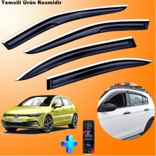 Friemats Vw Golf 8 Mügen Cam Rüzgarlığı Abs Nikelajlı Cam Rüzgarlığı 2020 Sonrası 4 Lü + Ebrayn 150 ml Koku