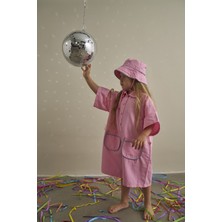 Oh la la Koala For Little Ones Pudra Candy Summer Biyeli Şapkalı Tulum