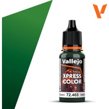 Vallejo 72465 18 Ml. Forest Green, Xpress Game Color Serisi Model Boyası