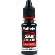 Vallejo 72603 18 Ml. Demon Blood, Special Fx Game Color Serisi Model Boyası