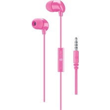 Cellularline Cellularlıne Musıc Sound In Ear Silikonlu Kablolu Kulaklık - Pembe