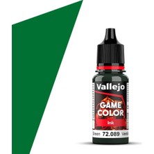 Vallejo 72089 18 Ml. Green Ink, Game Color Serisi Model Boyası