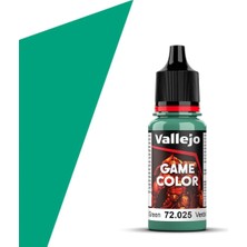 Vallejo 72025 18 Ml. Foul Green, Game Color Serisi Model Boyası