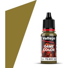 Vallejo 72031 18 Ml. Camouflage Green, Game Color Serisi Model Boyası