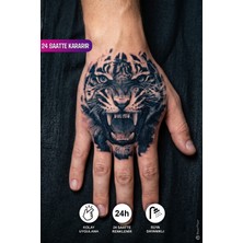 BP Tattoo 24 Saatte Kararan El Dövmesi Kaplan Gözü Geçici Dövme