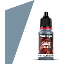 Vallejo 72102 18 Ml. Steel Grey, Game Color Serisi Model Boyası