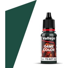 Vallejo 72027 18 Ml. Scurf Green, Game Color Serisi Model Boyası