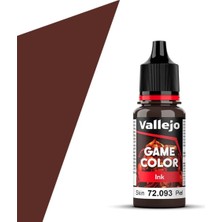 Vallejo 72093 18 Ml. Skin Wash Ink, Game Color Serisi Model Boyası