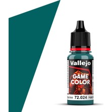 Vallejo 72024 18 Ml. Turquoise, Game Color Serisi Model Boyası