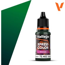 Vallejo 72482 18 Ml. Monastic Green, Xpress Game Color Serisi Model Boyası